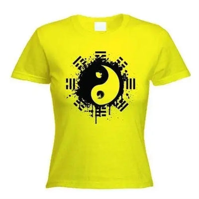 Yin & Yang Women's T-Shirt XL / Yellow