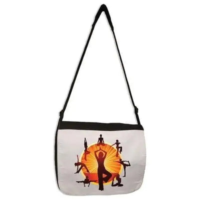 Yoga Wheel Laptop Messenger Bag