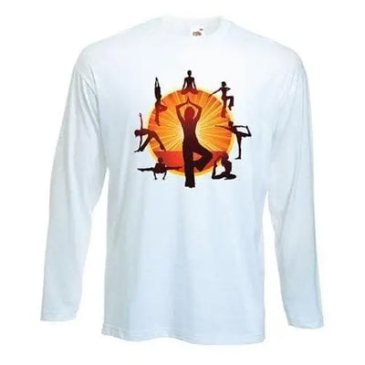 Yoga Wheel Long Sleeve T-Shirt