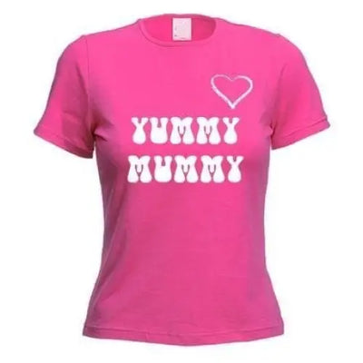 Yummy Mummy Women's T-Shirt XL / Dark Pink