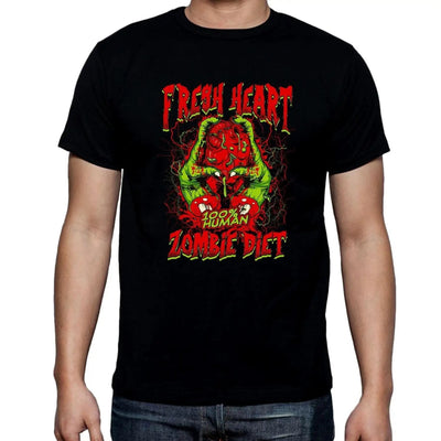 Zombie Diet Halloween Men's T-Shirt M