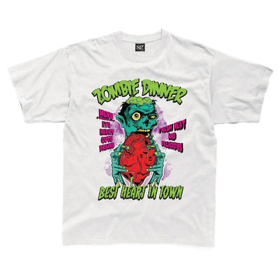 Zombie Dinner Halloween kids Children's T-Shirt 3-4