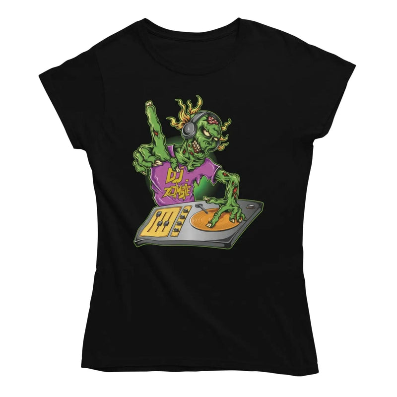 Zombie Dj Women’s T-Shirt - L - Womens T-Shirt